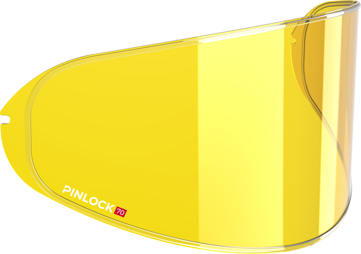 Pinlock lens Black Apex DKS2 Yellow