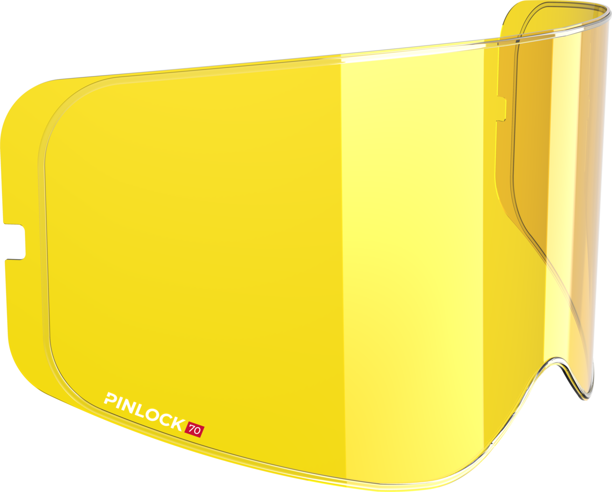 Pinlock lens Simpson Venom (new) DKS214 Yellow