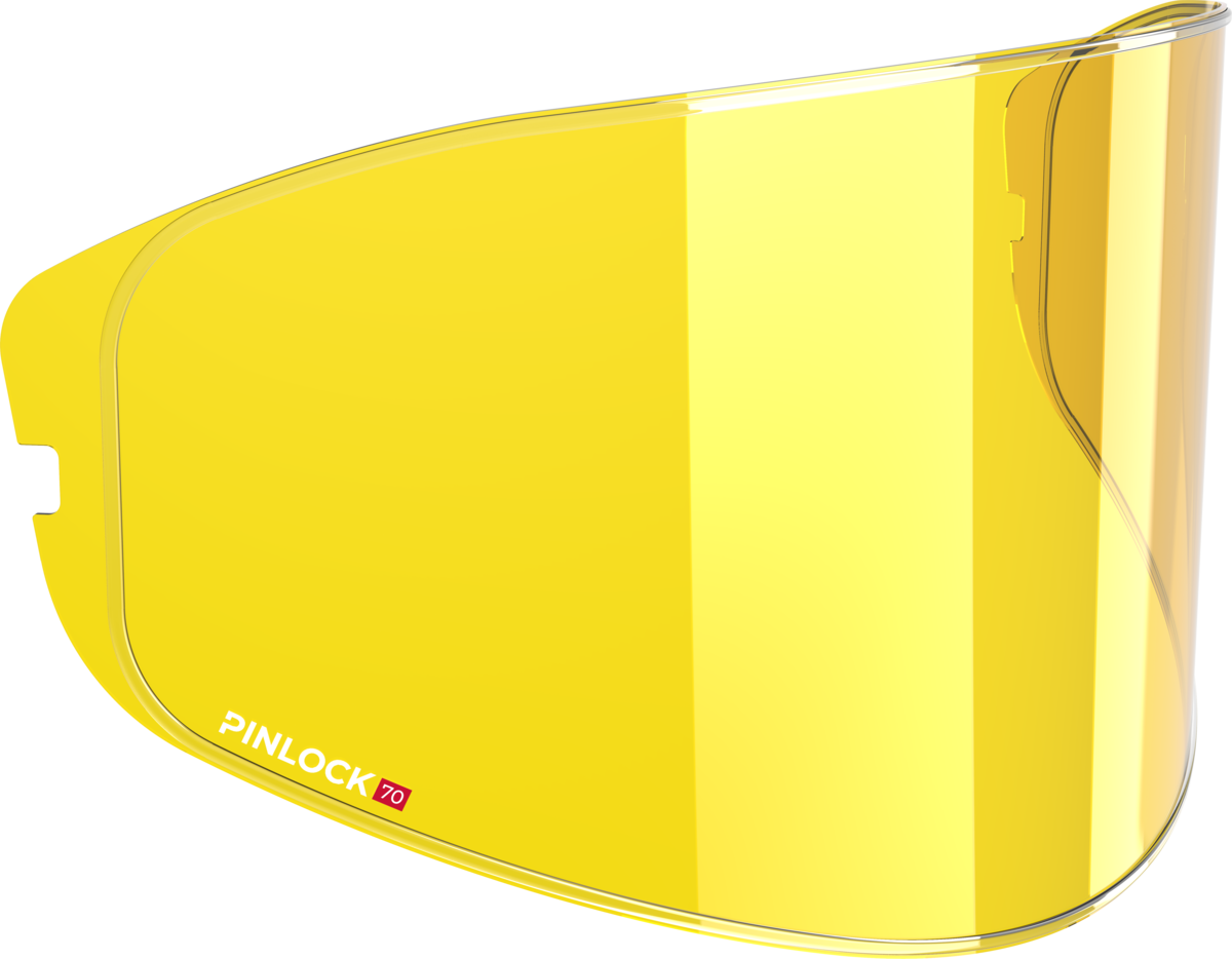 Pinlock lens KYT NFJ DKS223 Yellow