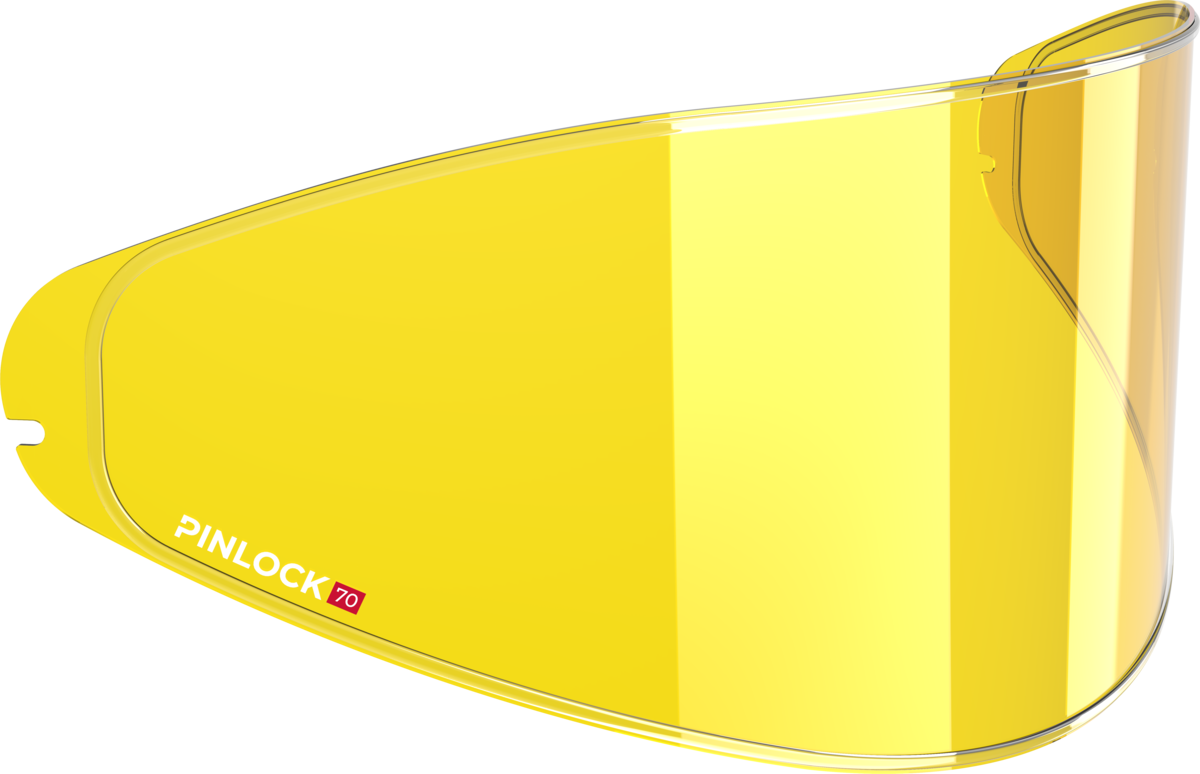 Pinlock lens Black Optimus II DKS237 Yellow